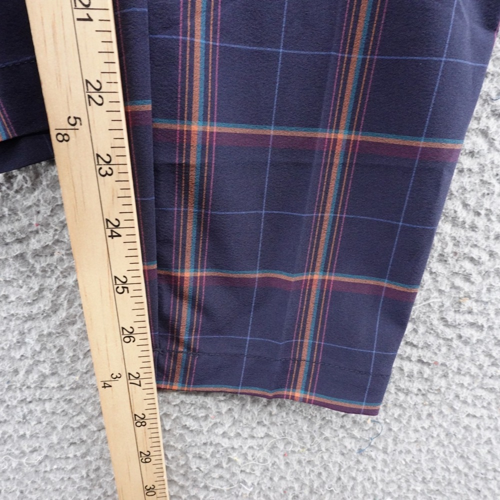 Walter Hagen Clubhouse Plaid Golf Pants Womens 0 Dark Navy Blue WGH15413YD NEW - Picture 12 of 16